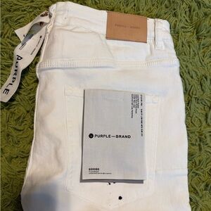 PURPLE BRAND JEANS WHITE BRAND NEW SIZE 34